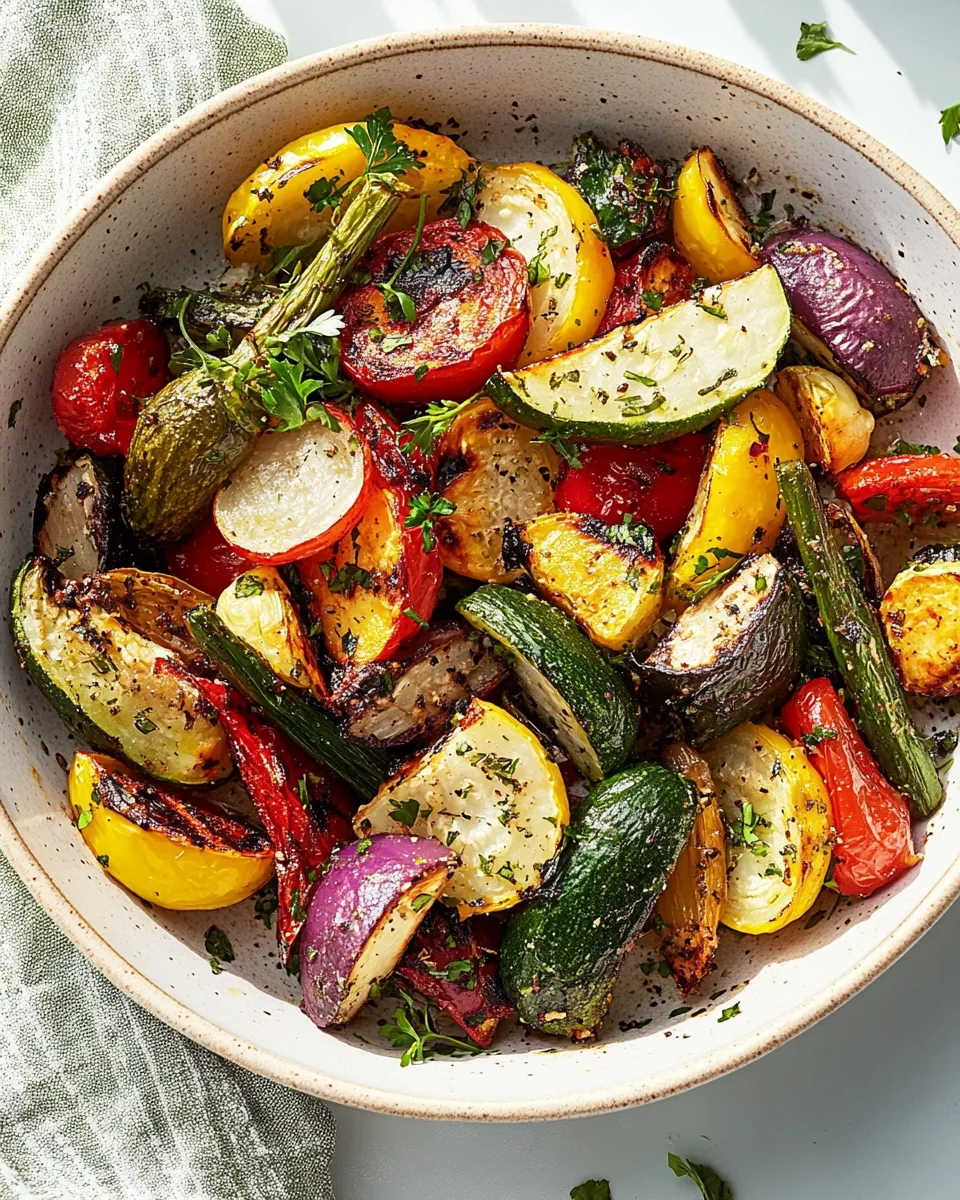 Healthy Air Fryer Vegetables recipe photo