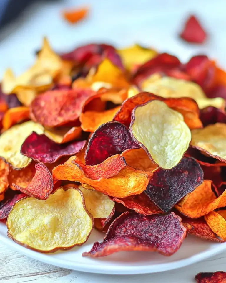 Homemade Air Fryer Veggie Chips photo