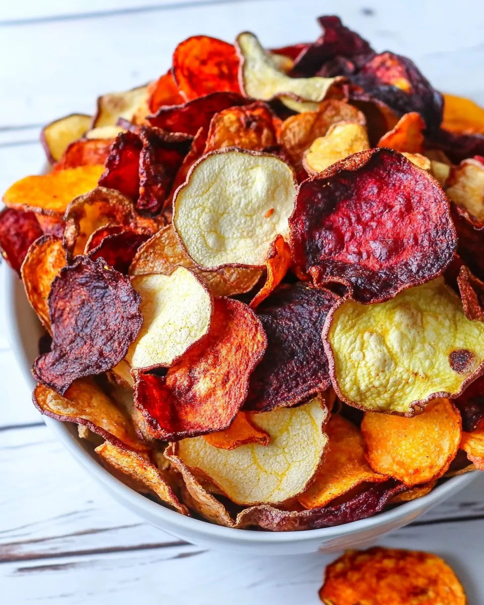Classic Air Fryer Veggie Chips image