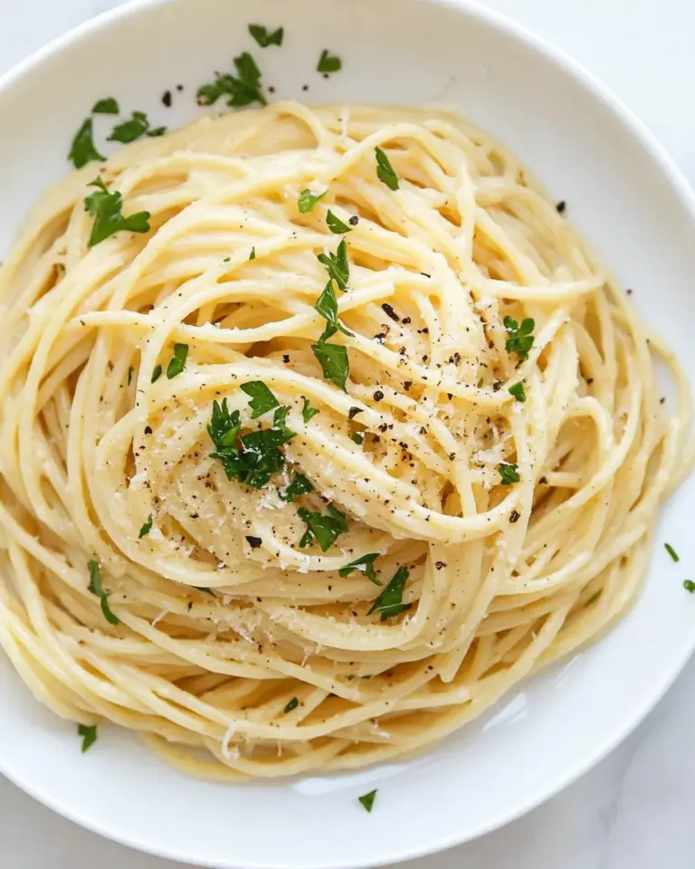 Homemade Alfredo Spaghetti photo