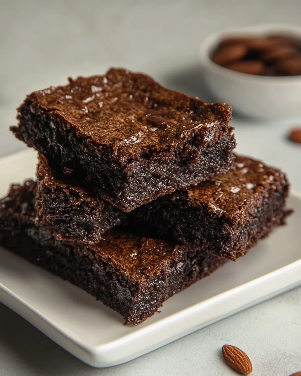 Classic Almond Butter Brownies image