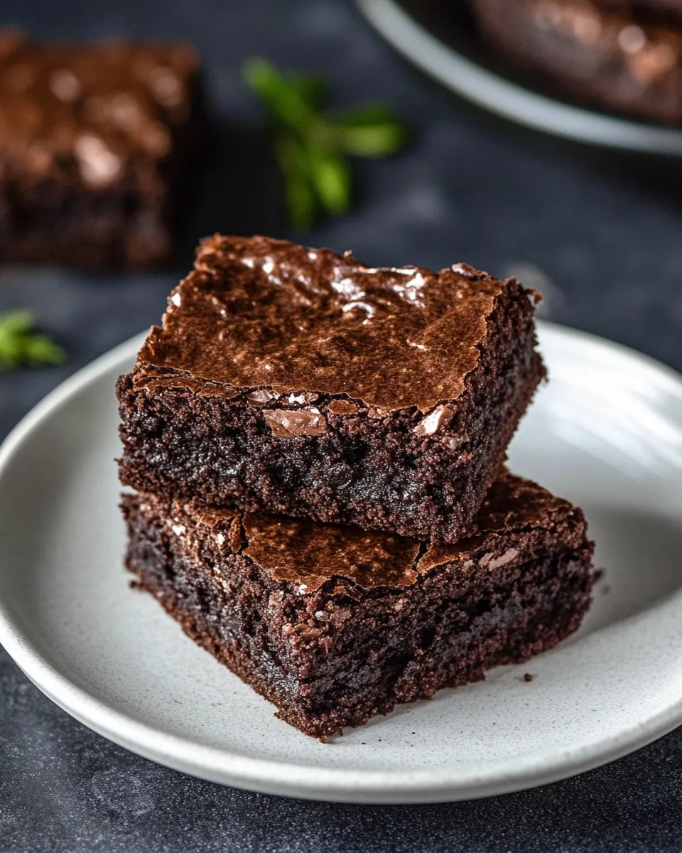Easy Almond Butter Brownies recipe photo