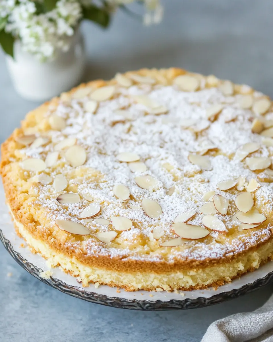 Easy Almond Butter Cake recipe photo