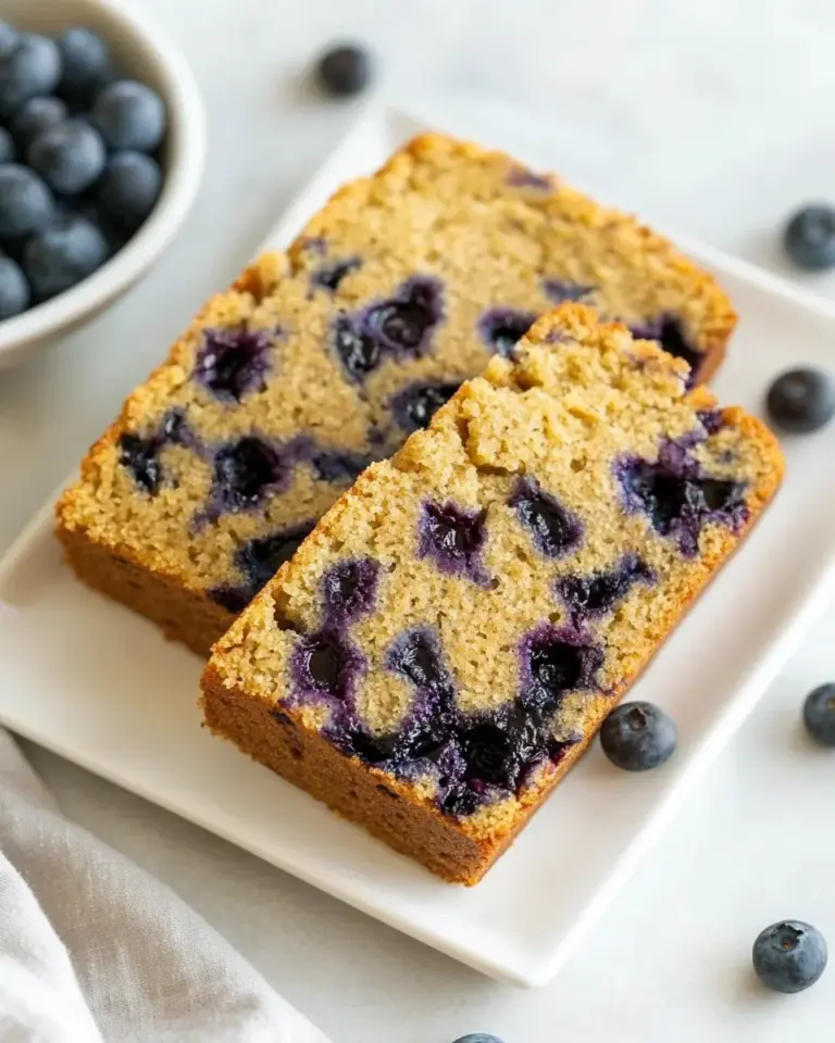 Homemade Almond Flour Blueberry Bread (Paleo) recipe photo