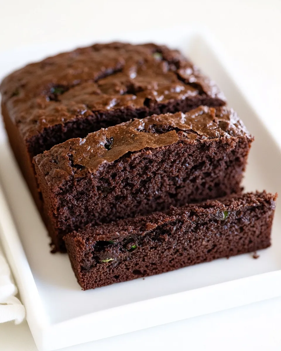 Easy Almond Flour Double Chocolate Zucchini Bread recipe photo
