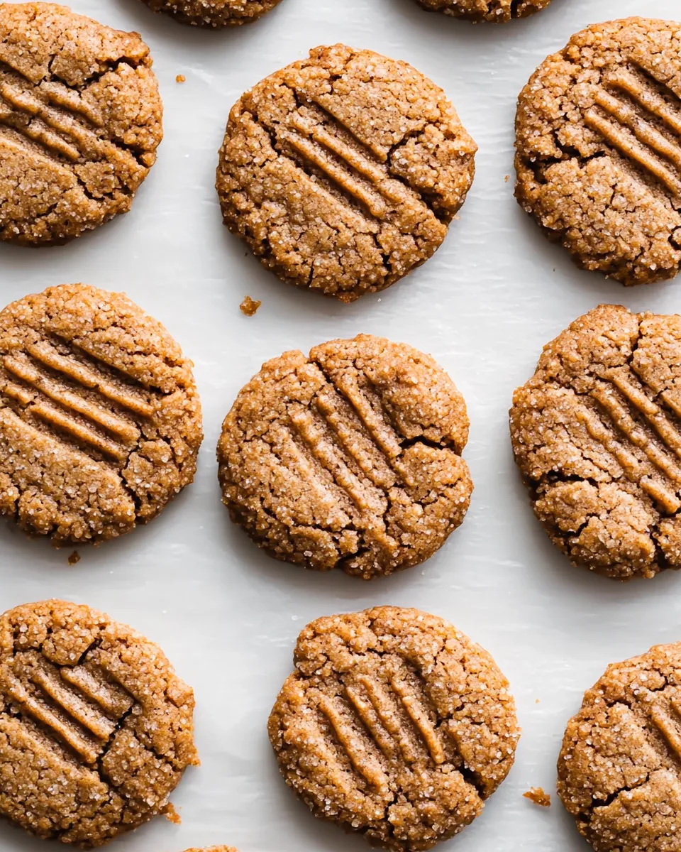 Classic Almond Flour Peanut Butter Cookies image