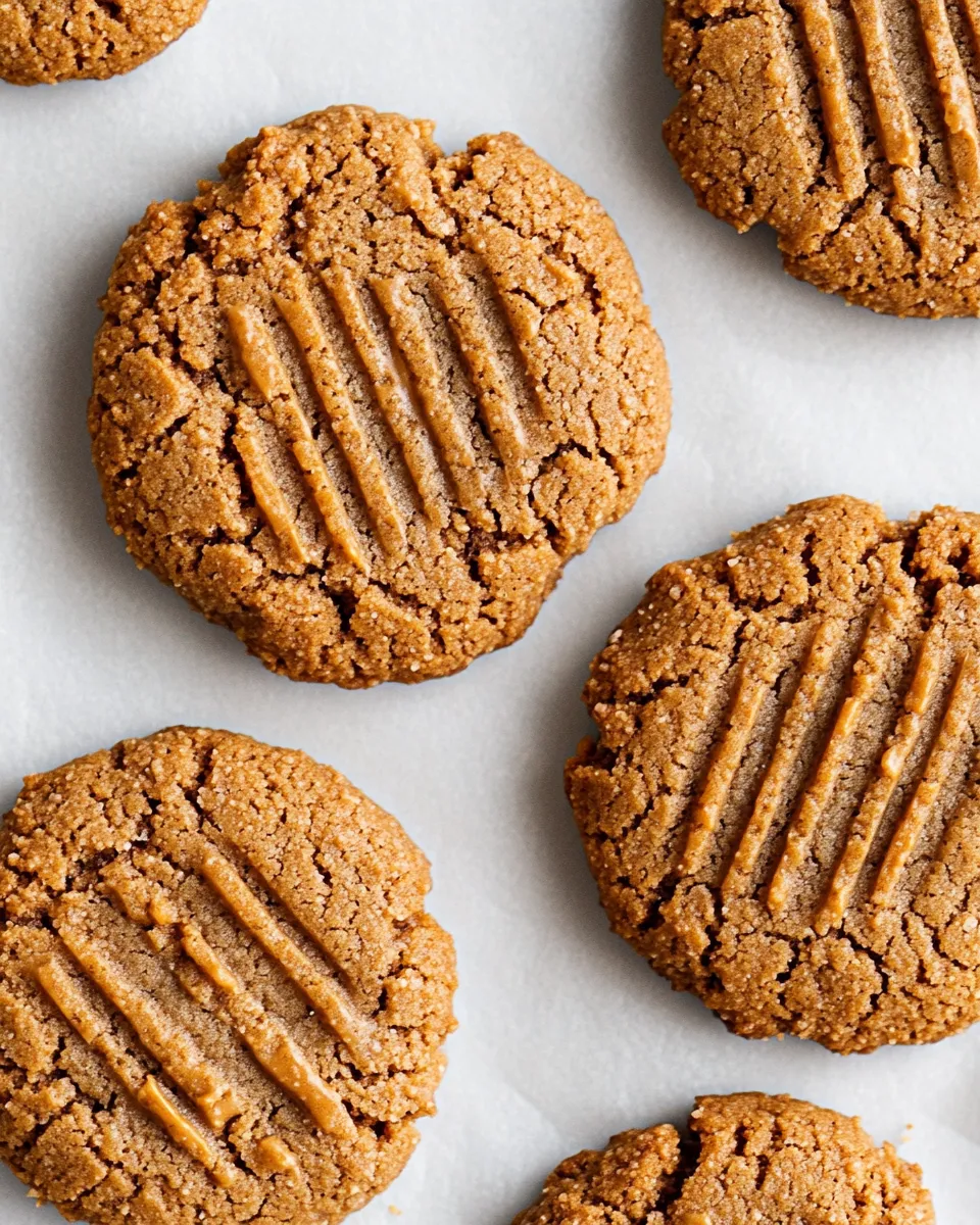 Easy Almond Flour Peanut Butter Cookies recipe photo