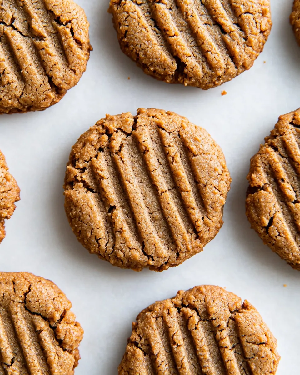 Delicious Almond Flour Peanut Butter Cookies shot