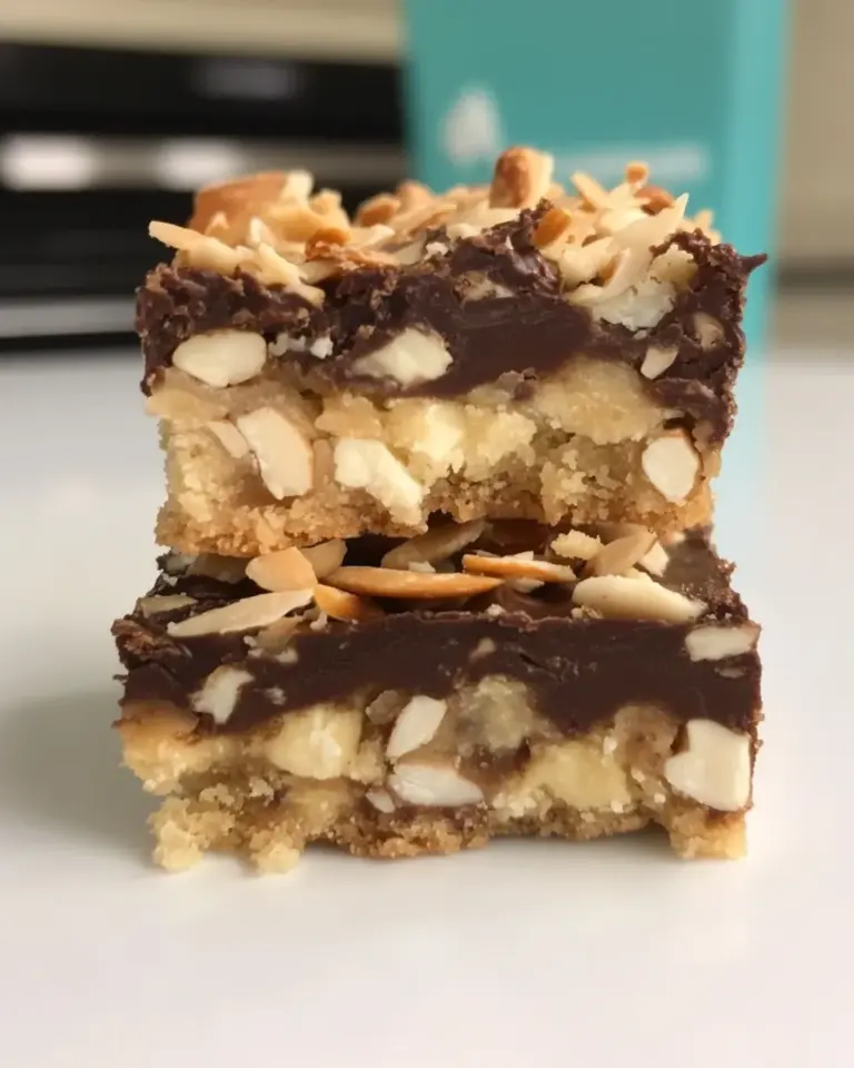 Homemade Almond Joy Cookie Bars photo