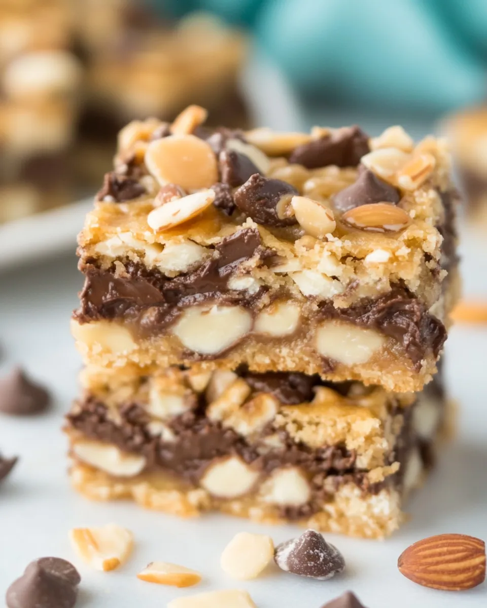 Classic Almond Joy Cookie Bars image