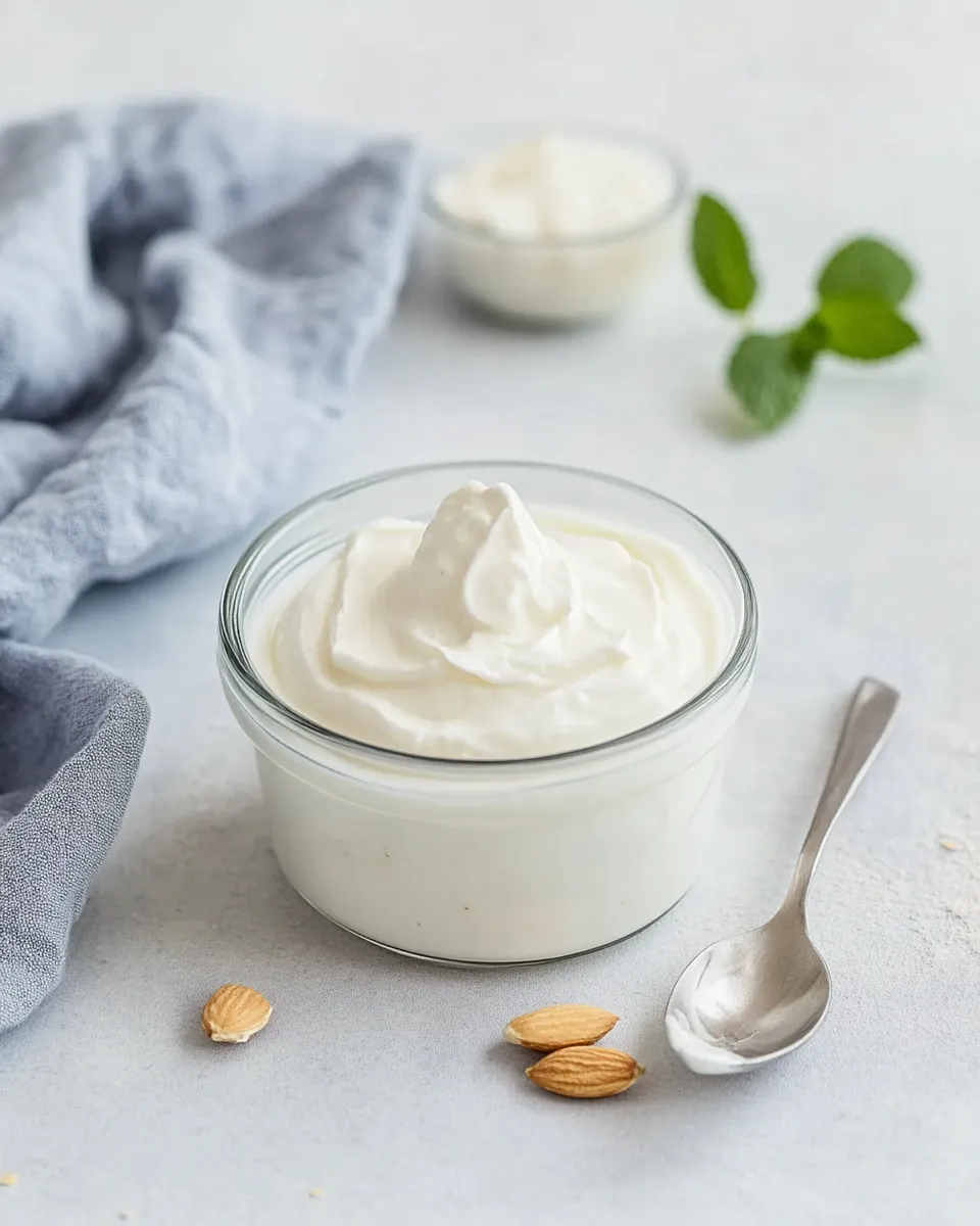 Delicious Almond Milk Yogurt shot