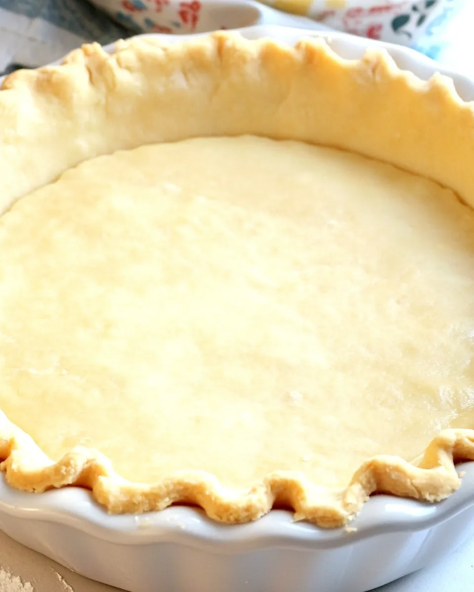 Easy Amish Pie Crust recipe photo