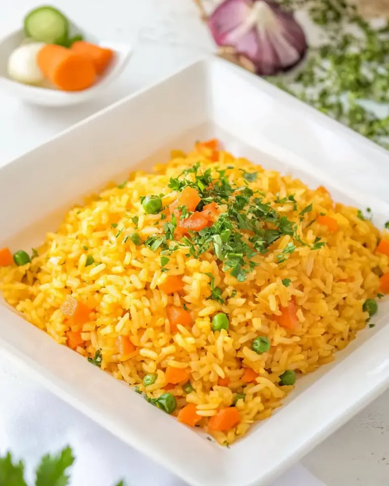 Easy Arroz Amarillo Recipe (Dominican Yellow Rice w. Carrot & Onion) photo