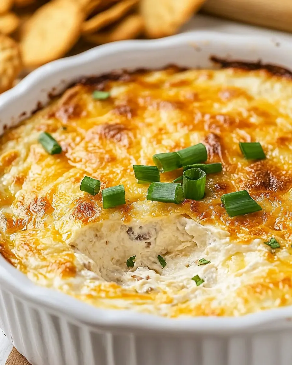 Delicious Asiago Dip shot