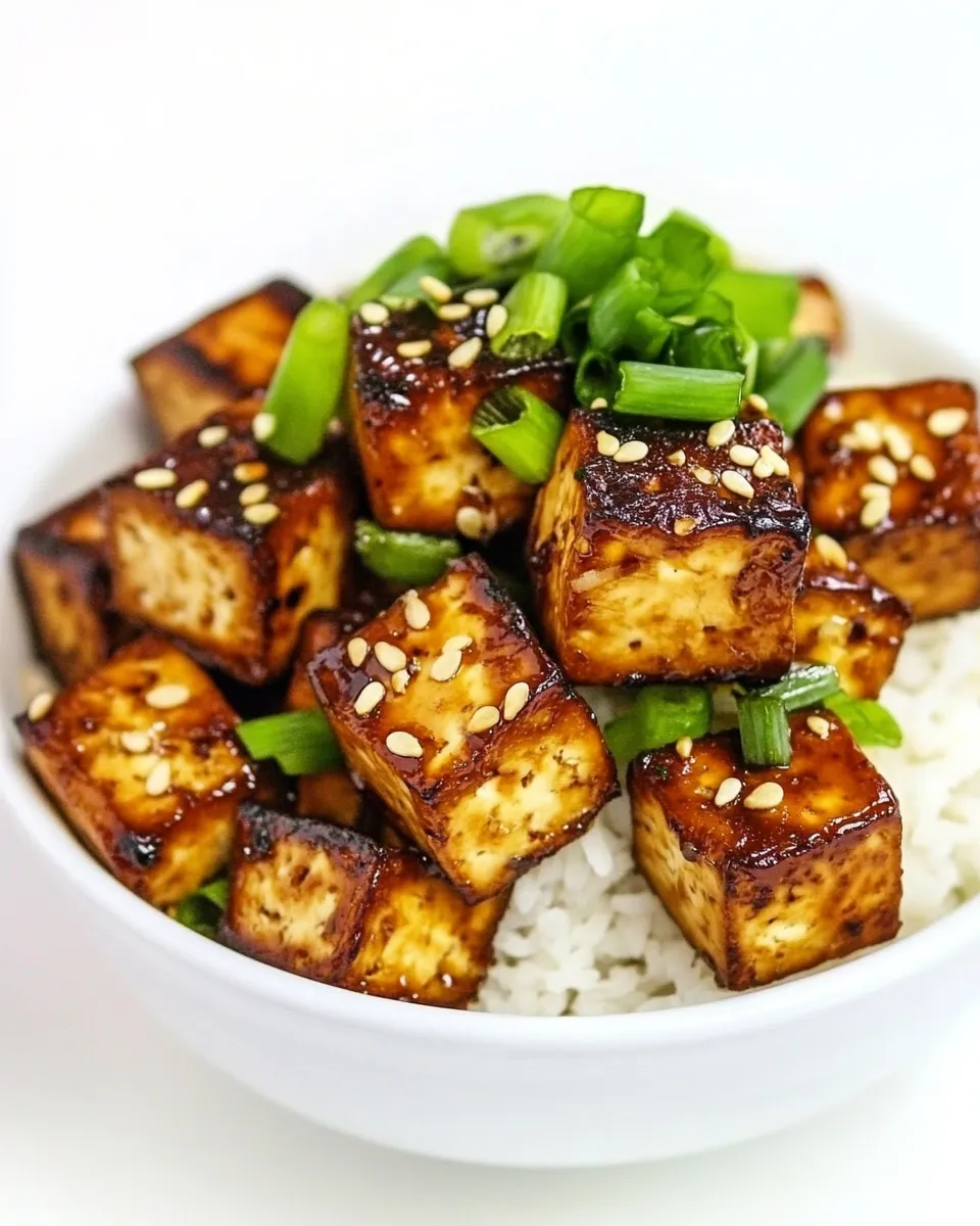 Delicious Asian Garlic Tofu (Easy!) dish photo