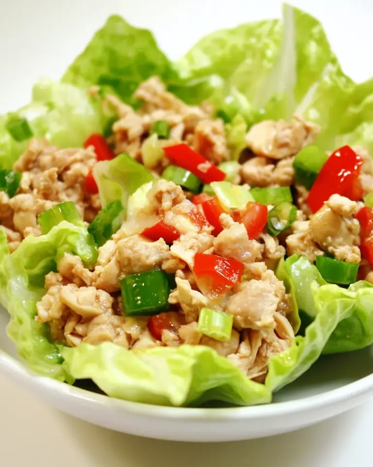 Easy Asian Ground Chicken Cups photo