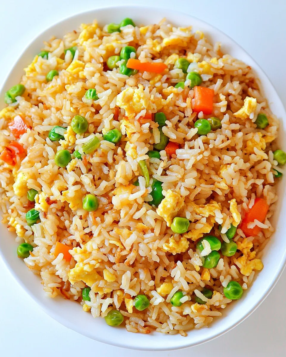 Easy Authentic Panda Express Fried Rice at Home shot