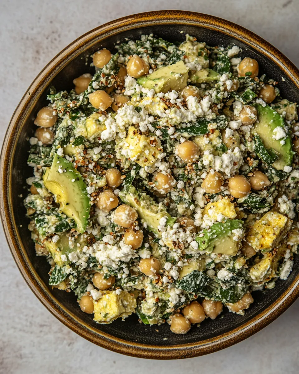 Homemade Avocado Chickpea Salad photo