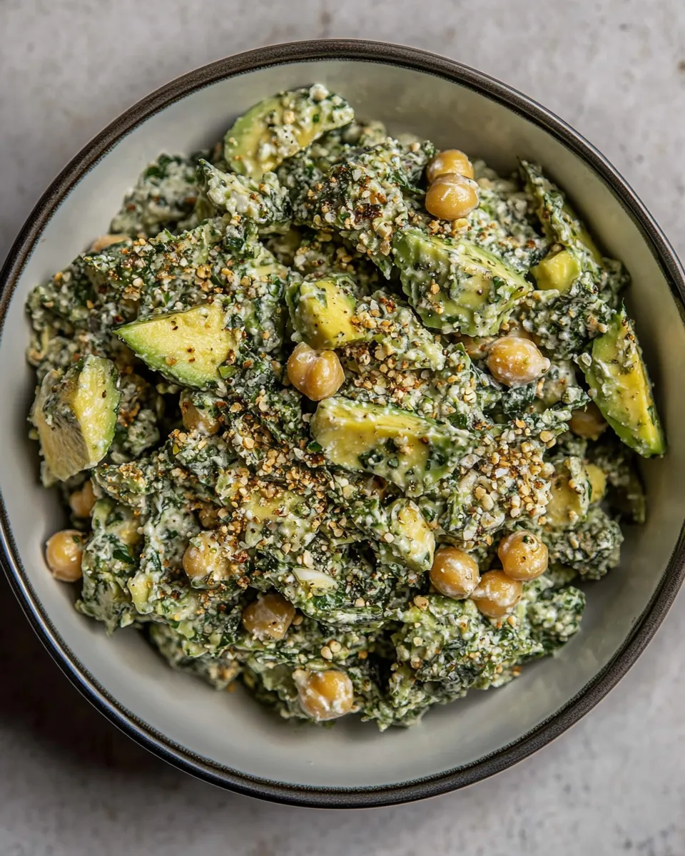 Classic Avocado Chickpea Salad image