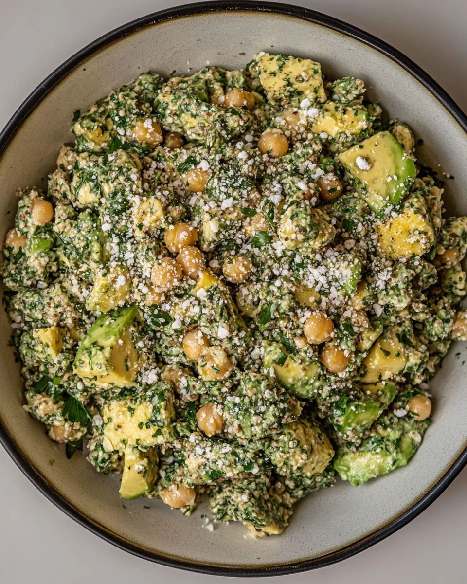 Easy Avocado Chickpea Salad recipe photo