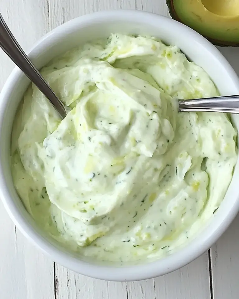 Homemade Avocado Crema Recipe photo