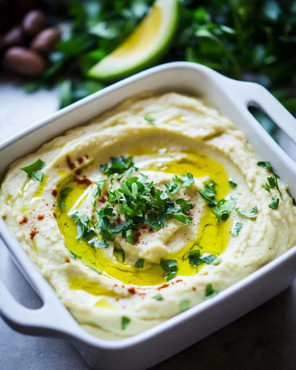 Classic Avocado and White Bean Dip image