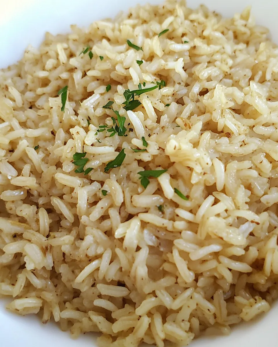 Easy Baked Brown Rice recipe photo