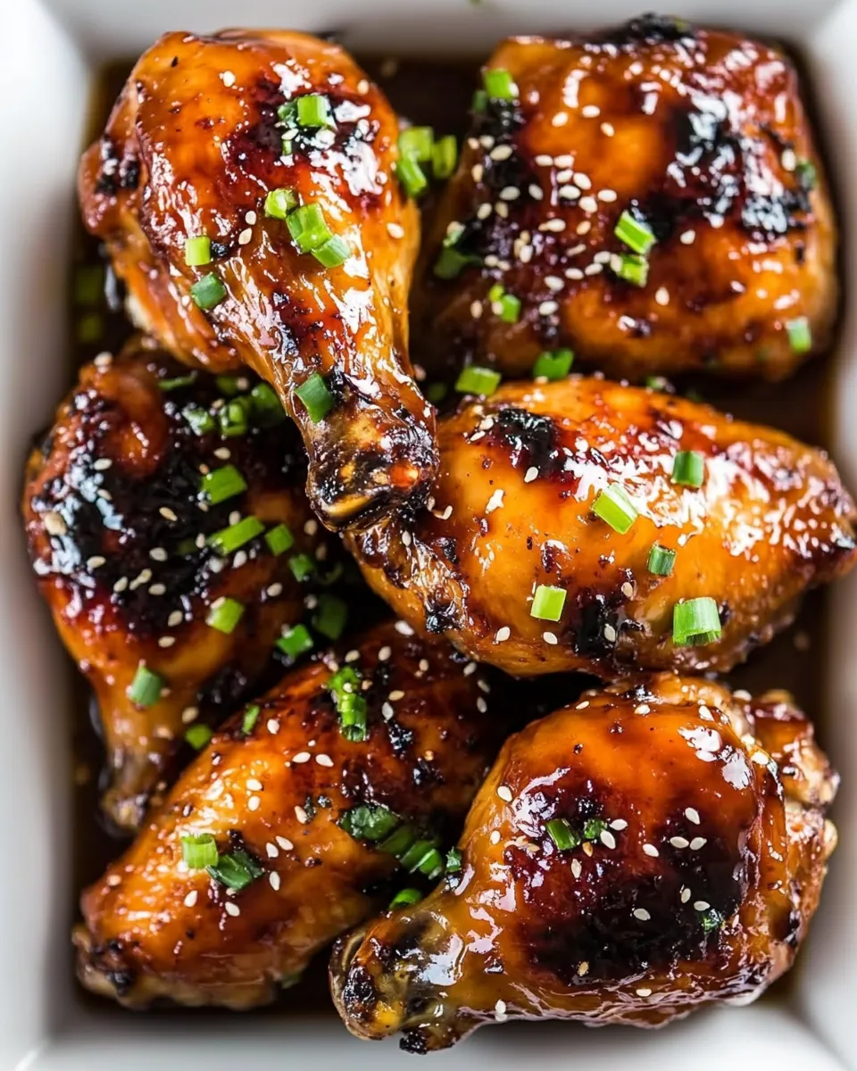 Delicious Baked Honey Glazed Chicken Recipe image