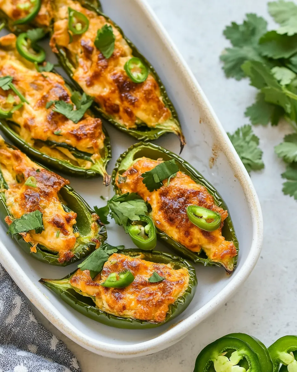 Easy Baked Jalapeo Poppers (Keto) image