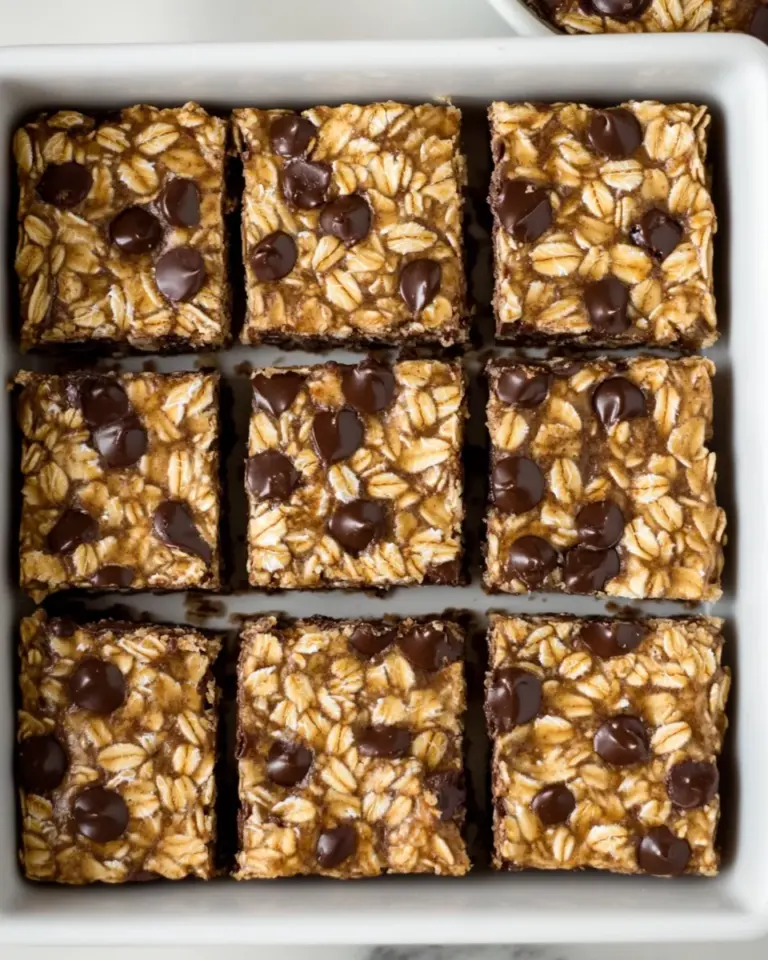 Easy Baked Oatmeal Bars photo