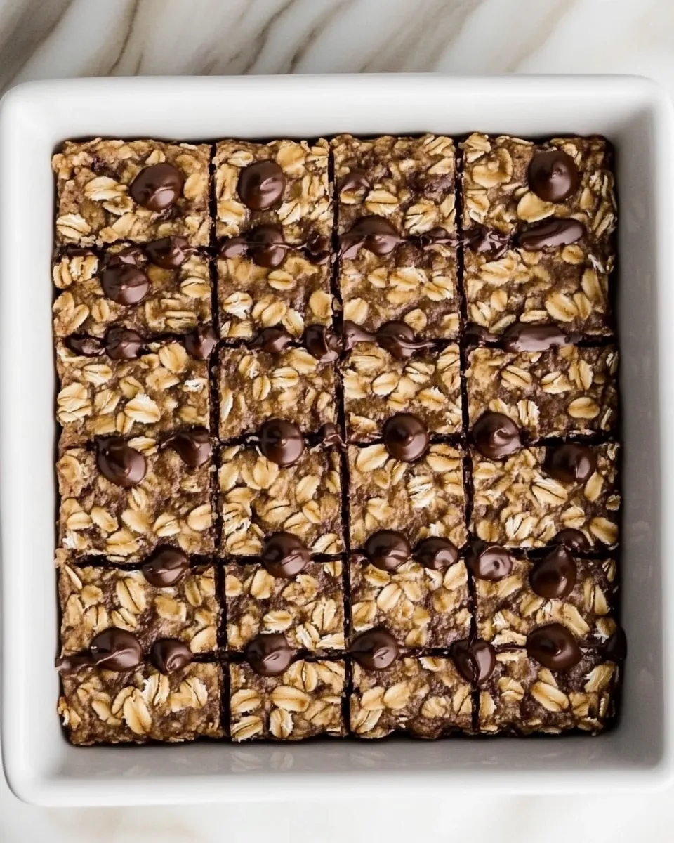 Healthy Baked Oatmeal Bars image