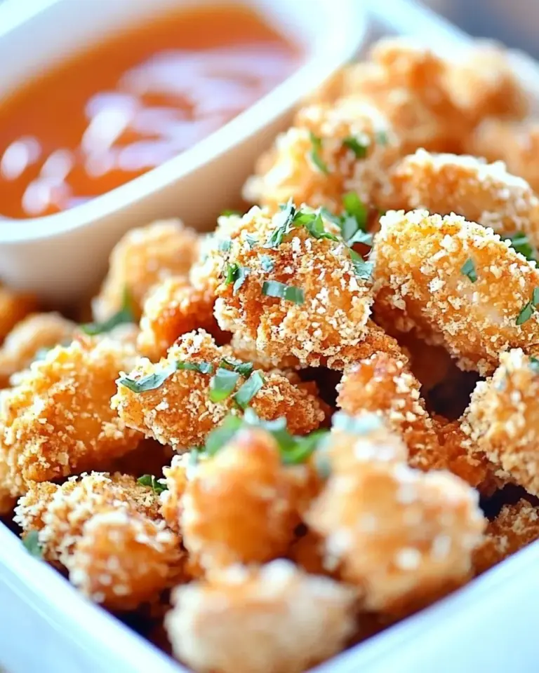 Homemade Baked Popcorn Chicken photo