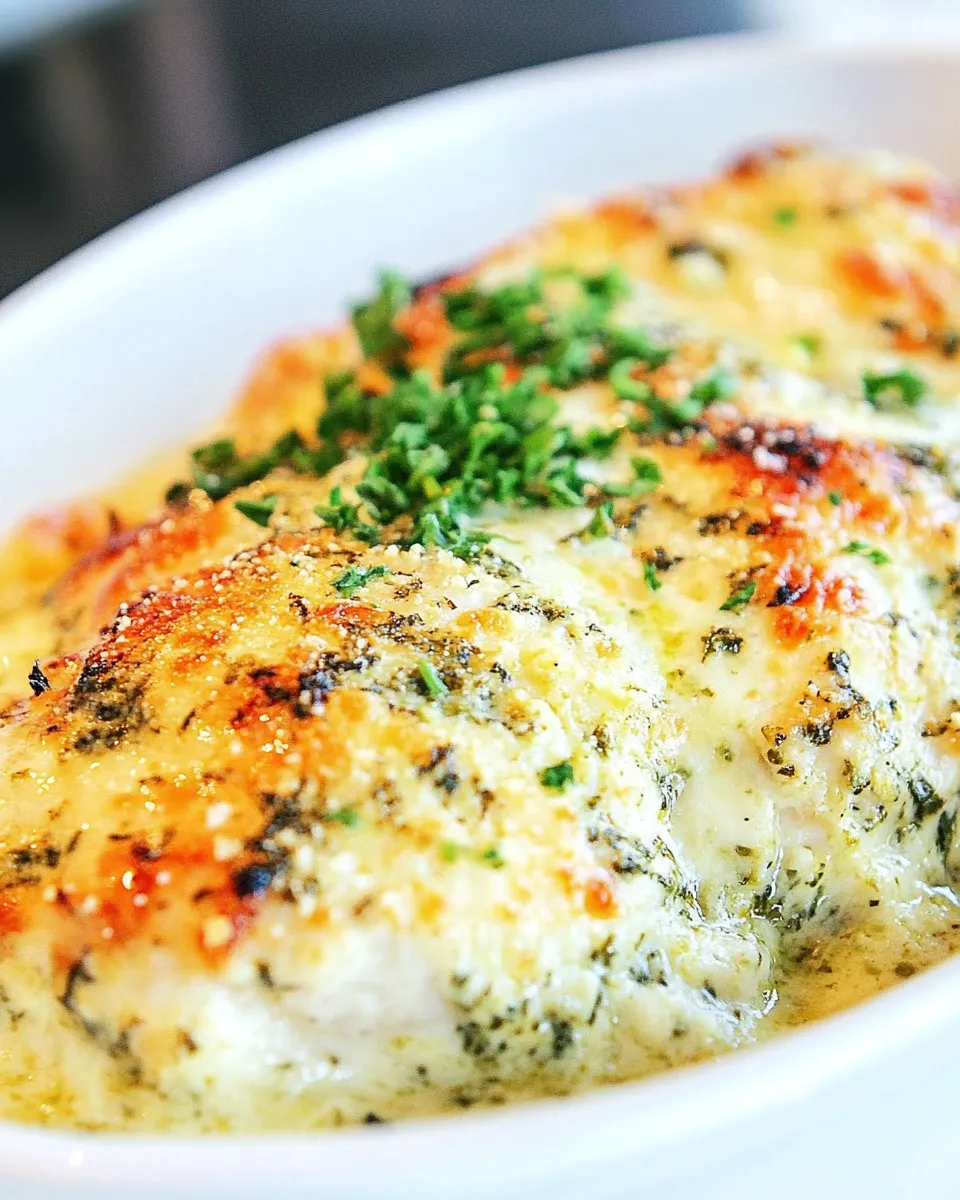 Classic Baked Spinach Dip Chicken recipe photo