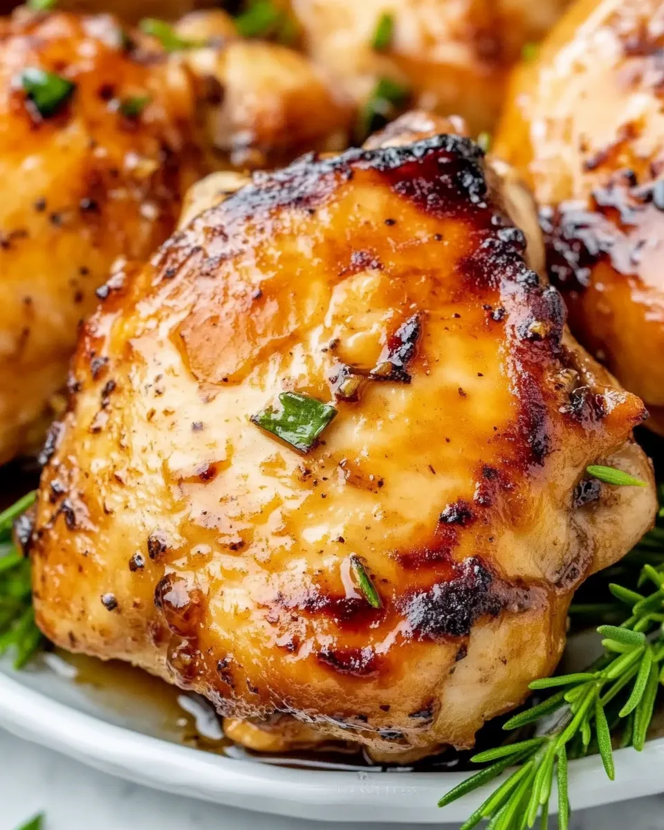 Easy Balsamic Chicken Recipe shot