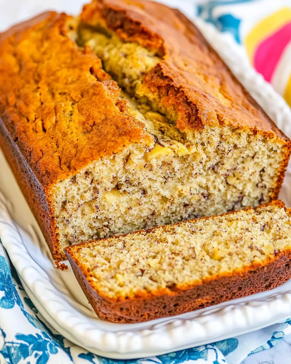 Easy Banana Bread With Sour Cream image