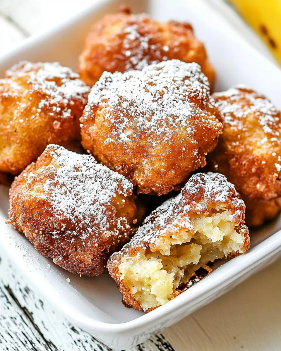 Classic Banana Fritters image