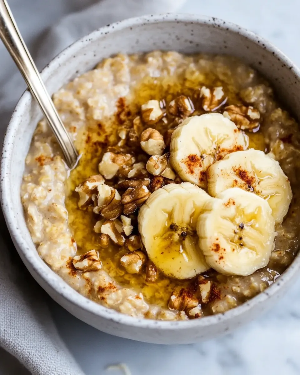 Delicious Banana Nut Protein Oats shot