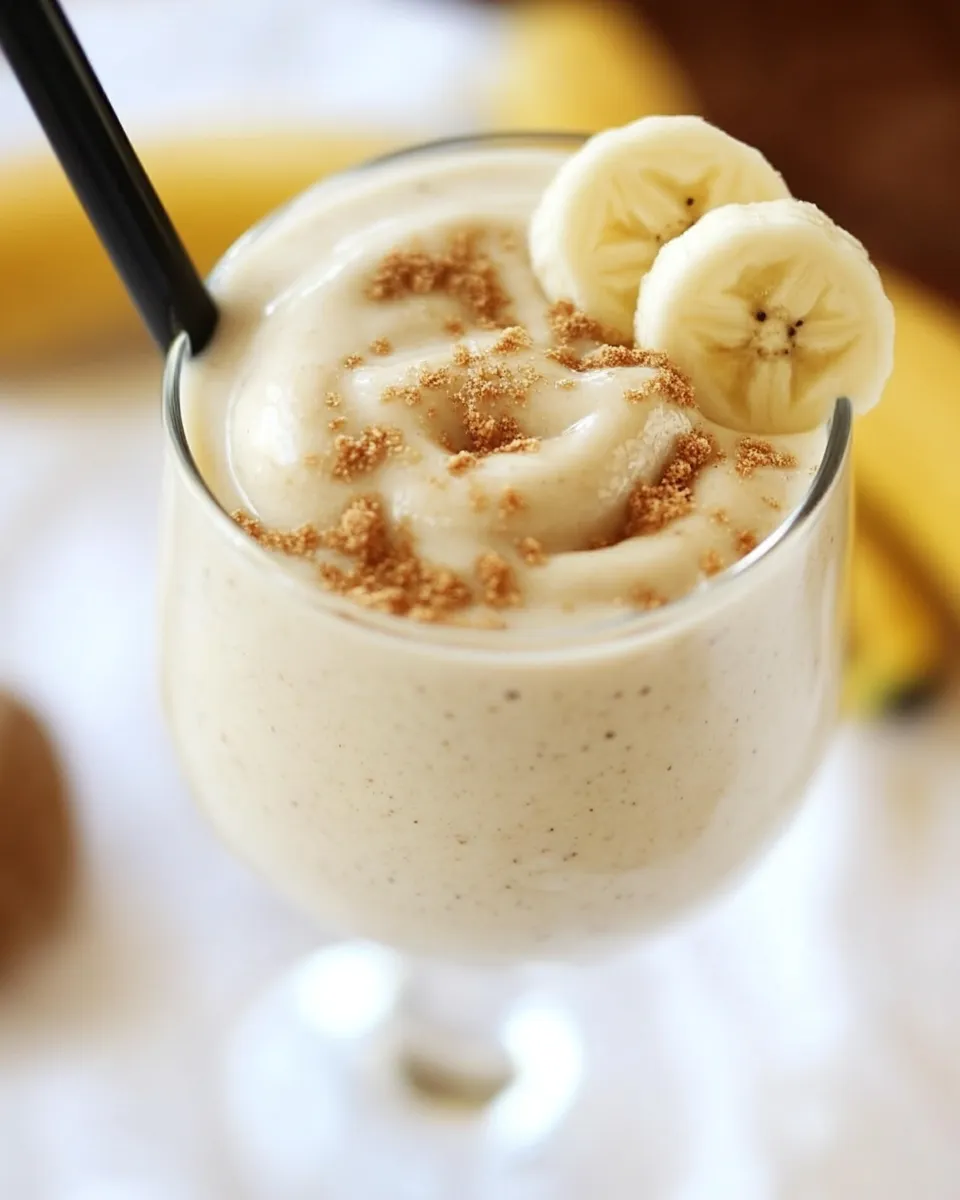 Easy Bananas Foster Smoothie recipe photo