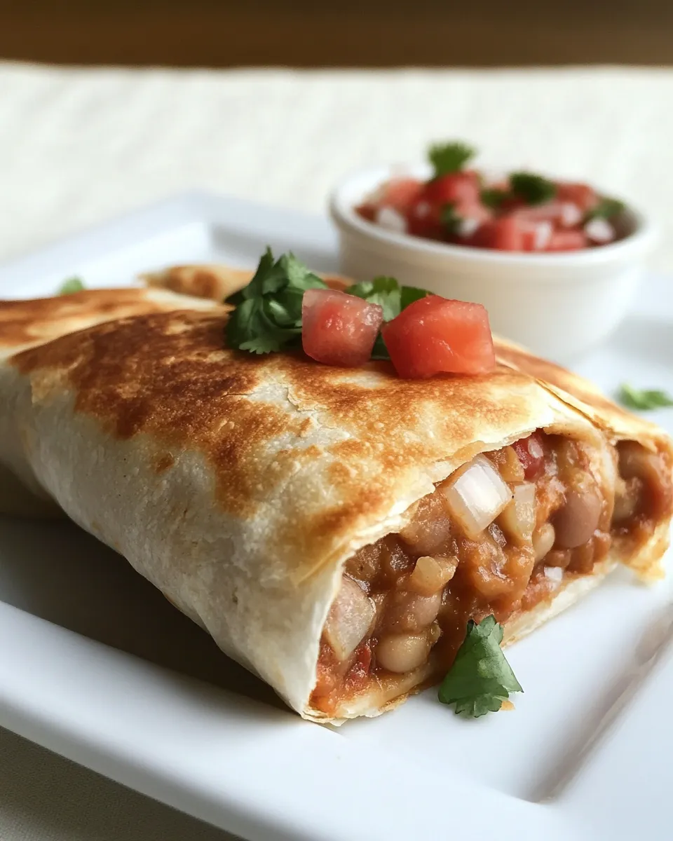 Classic Bean Chimichangas image