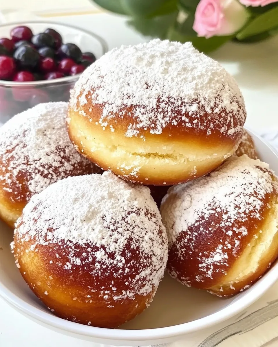 Easy Berliner (German Donuts) recipe photo