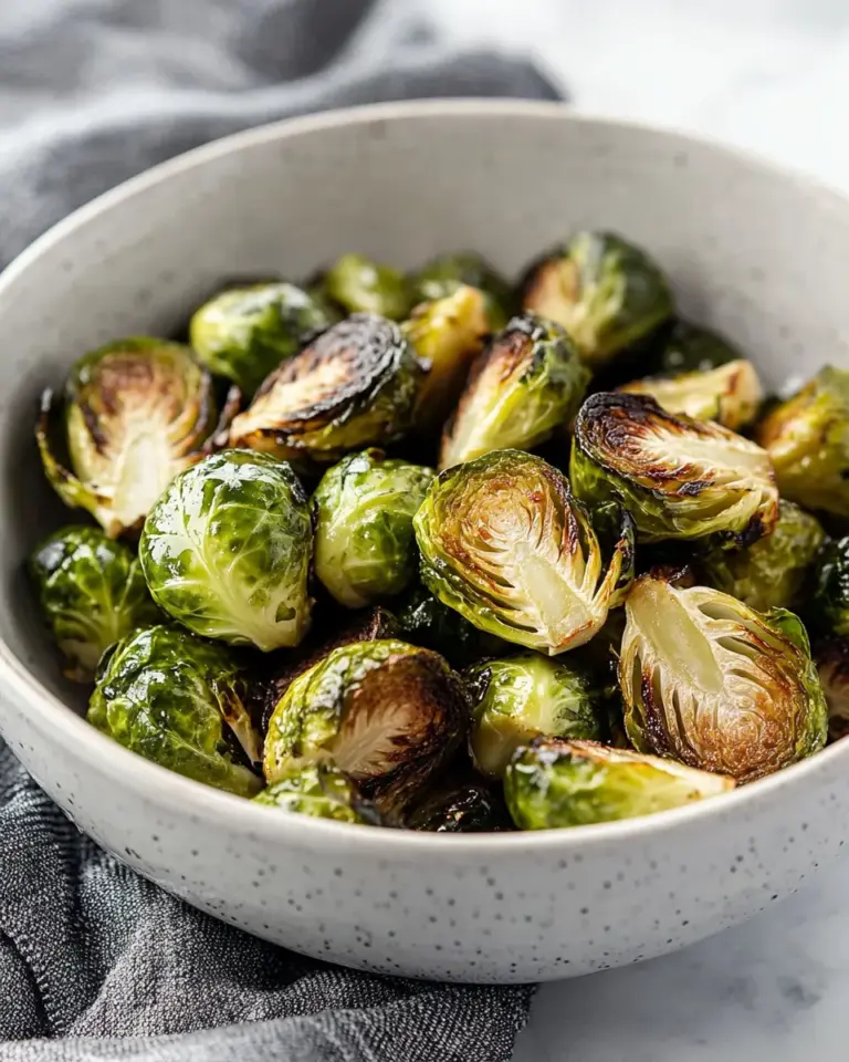 Easy Best Air Fryer Brussel Sprouts (Fresh or Frozen) photo