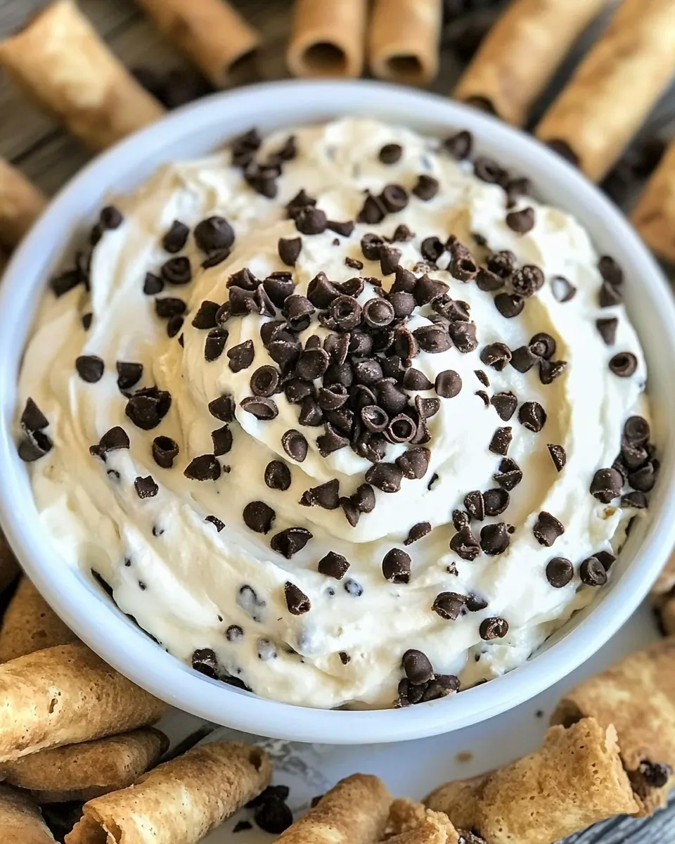 Easy Best Cannoli Dip recipe photo