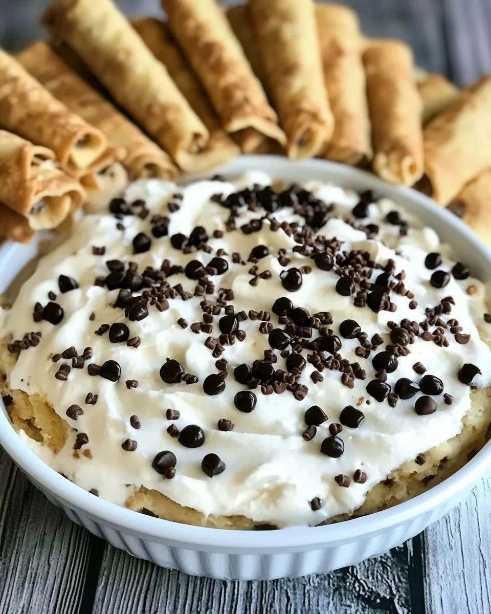 Classic Best Cannoli Dip shot