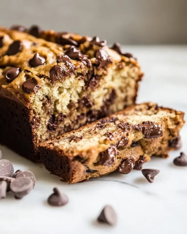 Homemade Best Chocolate Chip Banana Bread Recipe photo
