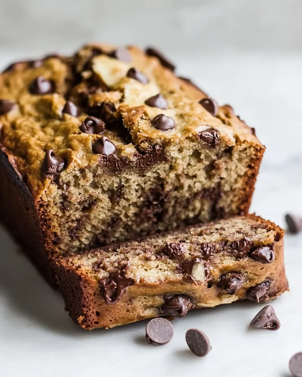 Delicious Best Chocolate Chip Banana Bread Recipe recipe photo