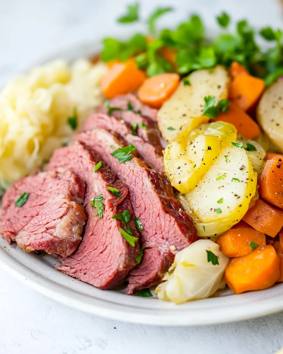 Easy Best Corned Beef and Cabbage recipe photo