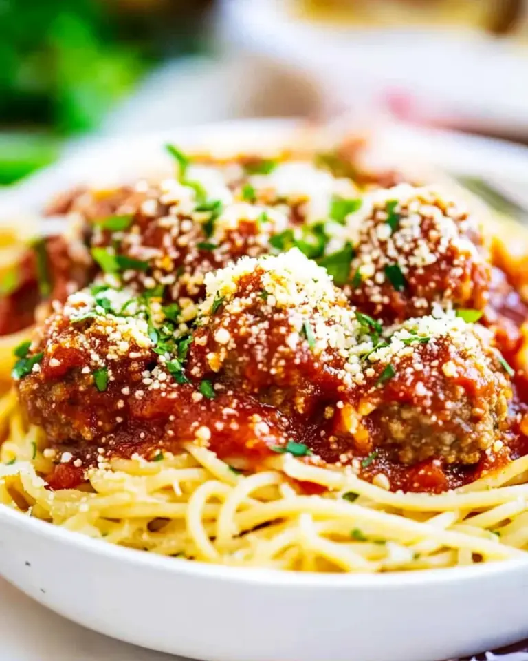 Homemade Best Ever Spaghetti and Meatballs photo