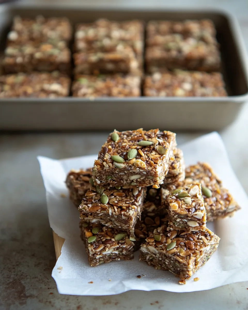 Homemade Best Healthier Seeded Crunchies (Easy & Delicious) photo