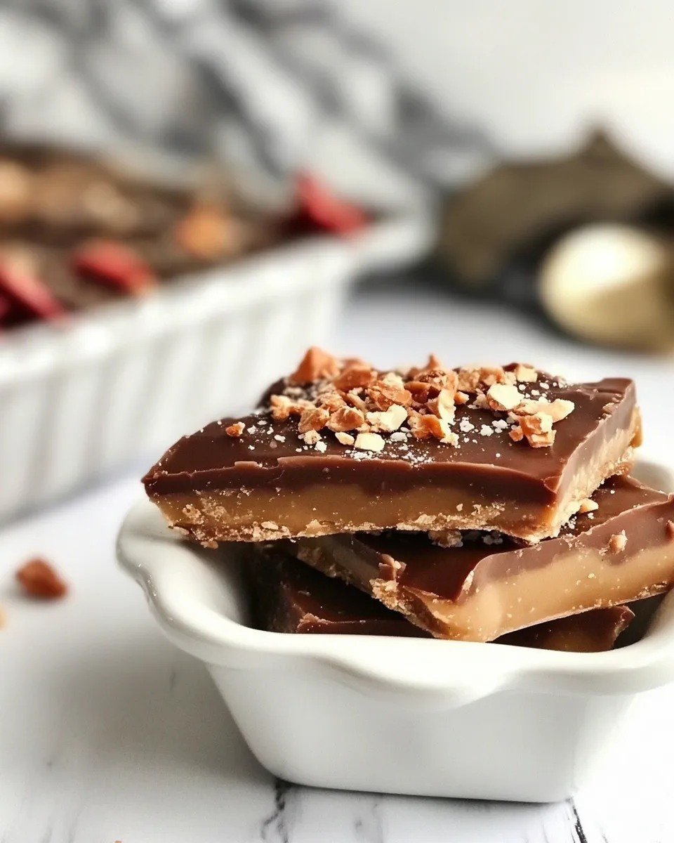 Classic Best Homemade Toffee Recipe image