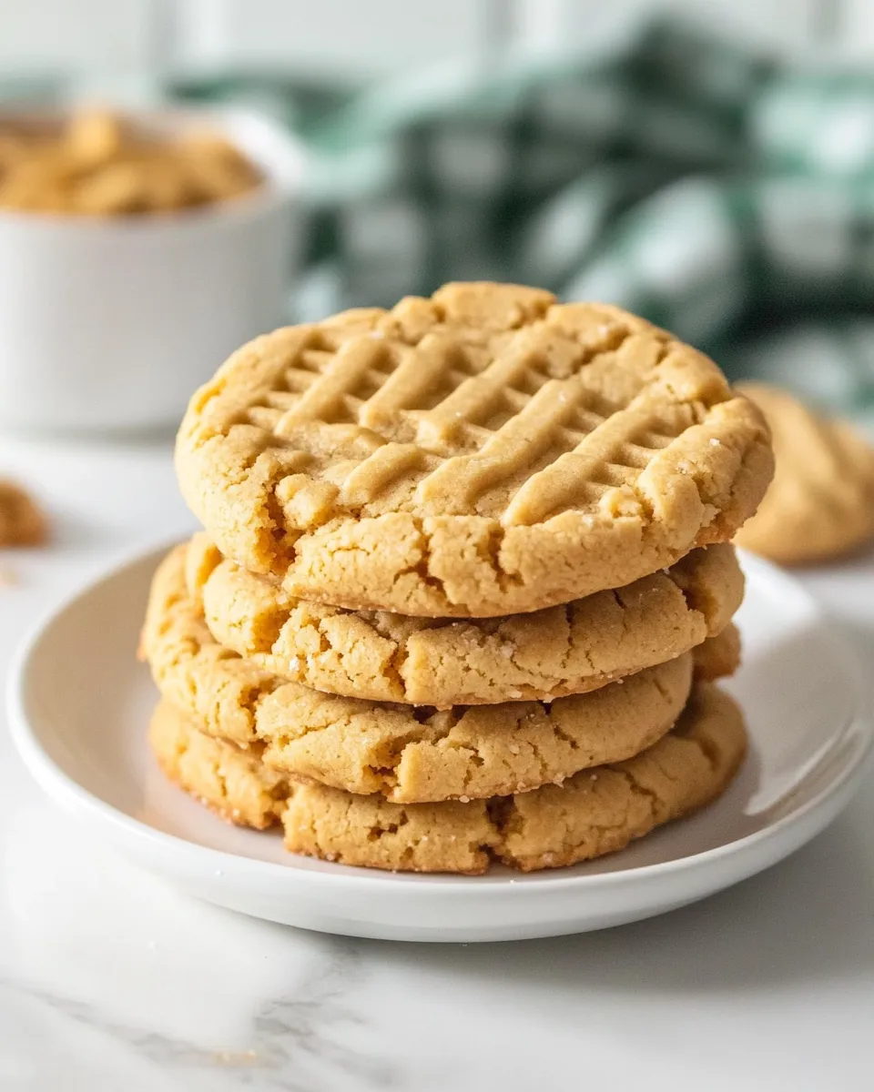 Classic Best Peanut Butter Cookies Recipe image